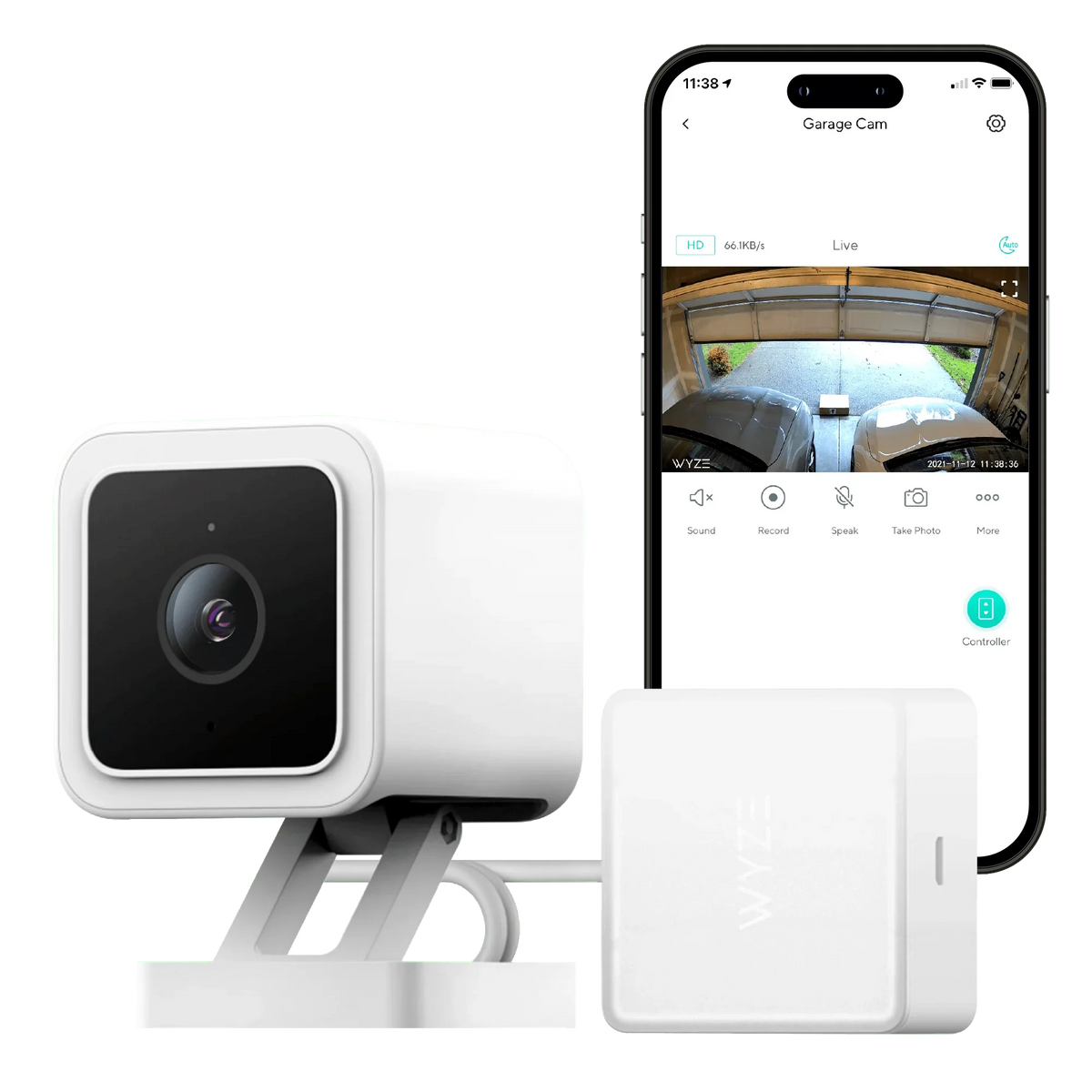 (Refurbished) Wyze Garage Door Controller
