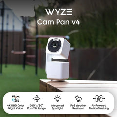 (Refurbished) Wyze Cam Pan v4