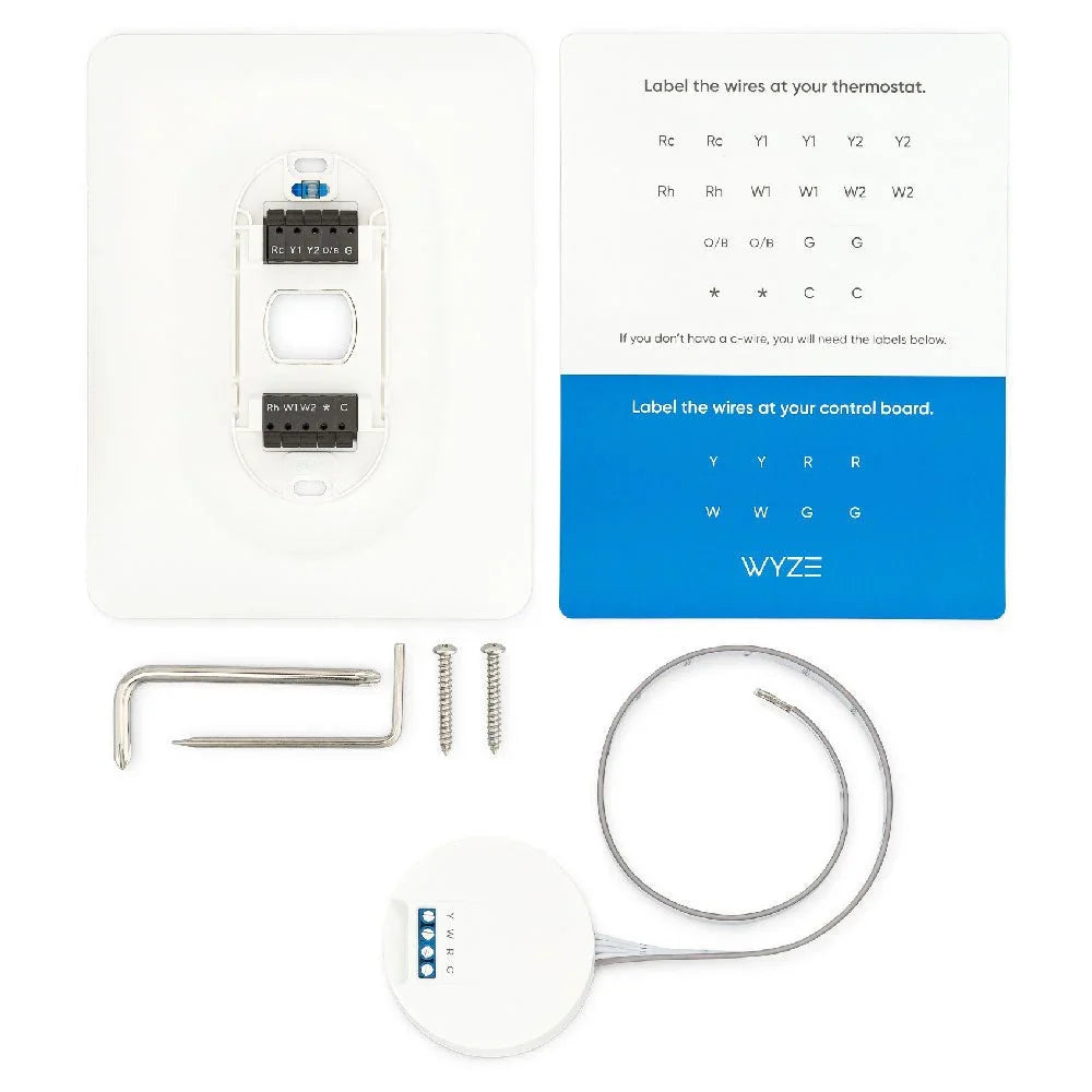Wyze Thermostat Replacement Part Kit